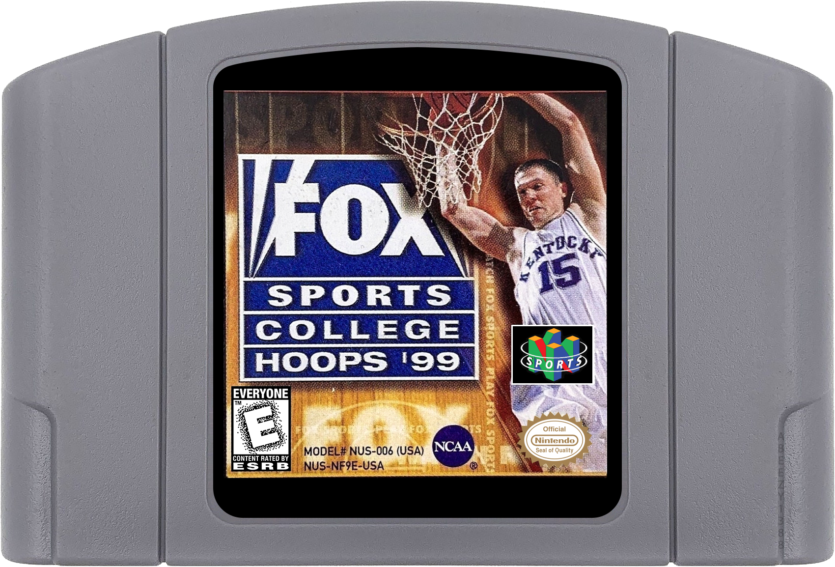 FOX Sports College Hoops '99 media 5 for Nintendo 64
